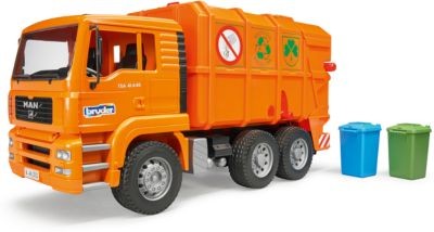 Bruder BRUDER 02760 Mull LKW 47cm MAN TGA orange Мусоровоз BRUDER 02760 47см MAN TGA оранжевый