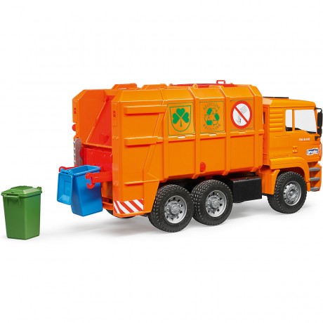 Bruder BRUDER 02760 Mull LKW 47cm MAN TGA orange Мусоровоз BRUDER 02760 47см MAN TGA оранжевый