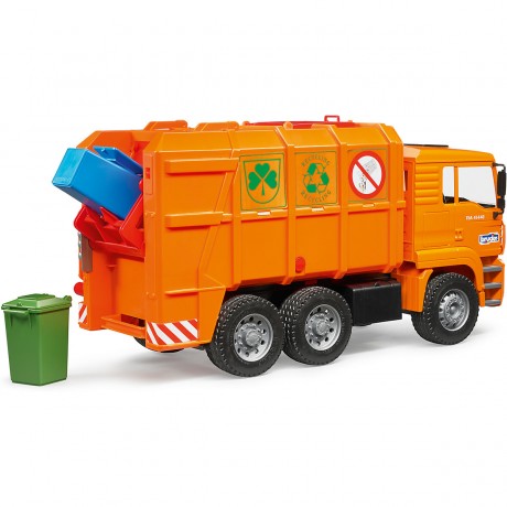 Bruder BRUDER 02760 Mull LKW 47cm MAN TGA orange Мусоровоз BRUDER 02760 47см MAN TGA оранжевый