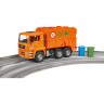Bruder BRUDER 02760 Mull LKW 47cm MAN TGA orange Мусоровоз BRUDER 02760 47см MAN TGA оранжевый