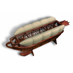 Edu-Toys Leonardo da Vinci U-Boot Modell Модель подводной лодки Леонардо да Винчи