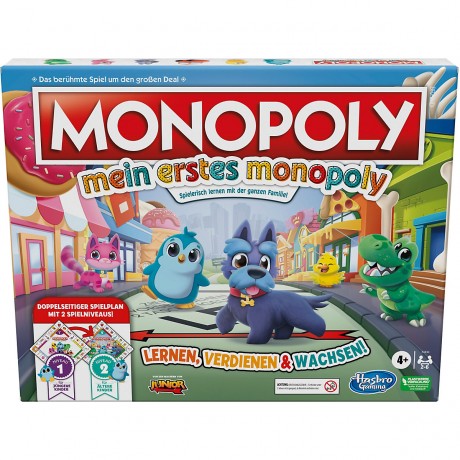 Hasbro Mein erstes Monopoly Моя первая монополия