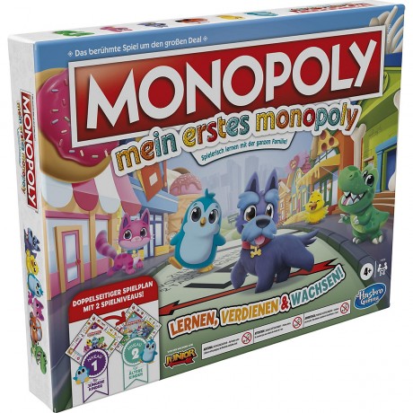 Hasbro Mein erstes Monopoly Моя первая монополия