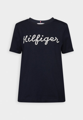 Tommy Hilfiger ROPE PUFF Print T-shirt desert sky ROPE PUFF Футболка с принтом небо пустыни