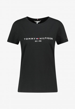 Tommy Hilfiger HERITAGE  Print T-shirt schwarz  НАСЛЕДИЕ Футболка с принтом черный
