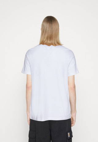 Tommy Hilfiger SHADOW TEE UNISEX Print T-shirt optic white SHADOW TEE UNISEX Футболка с принтом оптический белый