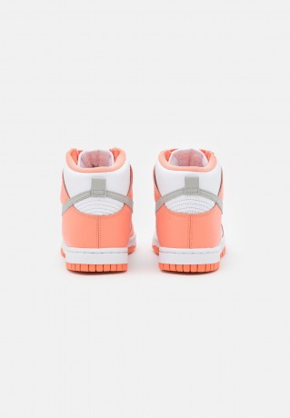 Nike Sportswear W DUNK HIGH Sneaker high crimson bliss/iron ore/white W DUNK HIGH Высокие кроссовки женские малиновое блаженство/железная руда/белый