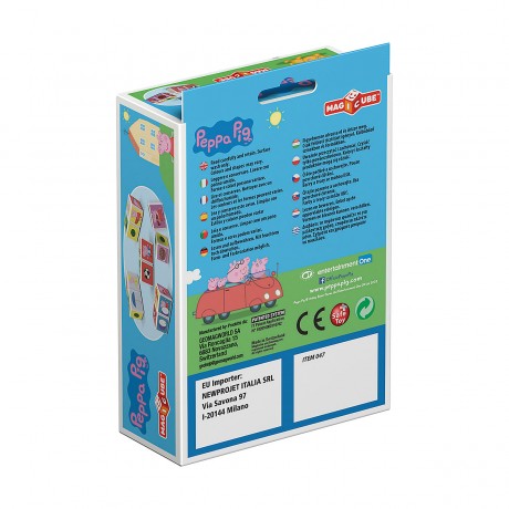 Geomag MagiCube Peppa Pig Discover  Match MagiCube Свинка Пеппа Найти матч