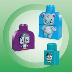 Mattel Mega Bloks Polar Freunde (10 Teile) Mega Bloks Polar Friends (10 шт.)