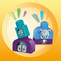 Mattel Mega Bloks Polar Freunde (10 Teile) Mega Bloks Polar Friends (10 шт.)