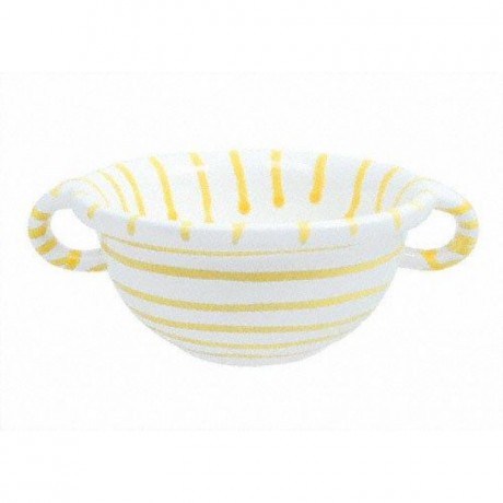 Gmundner Keramik Gmundner Keramik Gelbgeflammt Weitling d: 17 cm / 0,6 L Gmundner Ceramics Flamed Yellow Wideling d: 17 см / 0,6 л