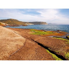 CALVENDO Puzzle CALVENDO Puzzle Steinfelsen-Bucht in Bosa Marina Пазл CALVENDO Puzzle Stone Rock Bay в Боза-Марина