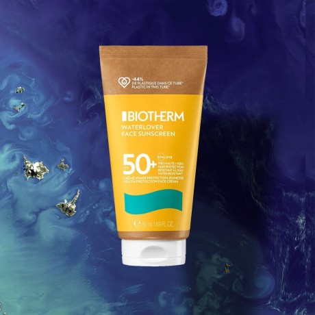 Biotherm Waterlover Anti-Aging Gesichtscreme LSF50  Антивозрастной крем для лица Waterlover SPF50