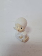 Weibe Porzellan Taiwan Фигурка ангела хранителя "Младенец с двумя маленькими крыльями", 4см x 5см, Тайвань, 1960-70гг.