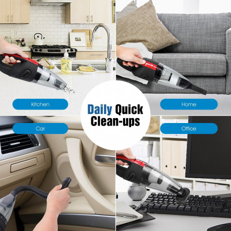 AUDEW AUDEW Akku-Handstaubsauger AX-6601, 120,00 W, beutellos Rot Беспроводной ручной пылесос AUDEW AX-6601, 120,00 Вт, без мешка