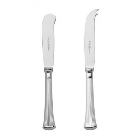 Robbe & Berking Robbe & Berking Avenue 150 g versilbert Butter-/Kasemesser Нож для масла/сыра Robbe &amp; Berking Avenue 150 г посеребренный