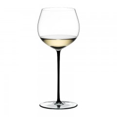 Riedel Riedel Fatto a Mano - schwarz Oaked Chardonnay Glas 620 ccm / h: 25 cm Riedel Fatto a Mano - Бокал для шардоне из черного дуба 620 см3 / высота: 25 см