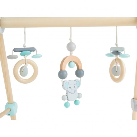 bieco Spiele Trapez Spielbogen Elefant Holz Mobile Activity Center Figuren  Rasseln Spielbogen Игры трапеция играть арка слон деревянный мобильный центр активности фигурки погремушка играть арка