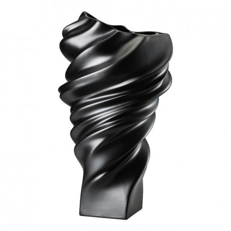 Rosenthal studio-line Rosenthal studio-line Squall Vase schwarz matt 32 cm Rosenthal studio-line Squall ваза черная матовая 32 см