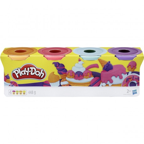 Hasbro Play-Doh 4er-Pack Sweet Play-Doh 4-Pack Sweet