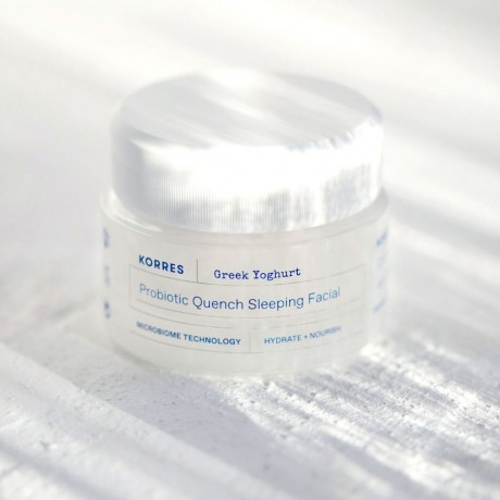 KORRES GREEK YOGHURT Beruhigende probiotische Nachtcreme  ГРЕЧЕСКИЙ ЙОГУРТ Успокаивающий ночной крем с пробиотиками