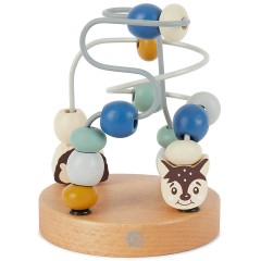 bieco Motorikwurfel Motorikschleife Lernspielzeug Holz Wurfel Motorik Spielzeug Baby Motorikwurfel Куб моторных навыков Кубик двигательных навыков Петля Обучающая игрушка Деревянный куб Двигательные навыки Игрушка Детский куб моторных навыков