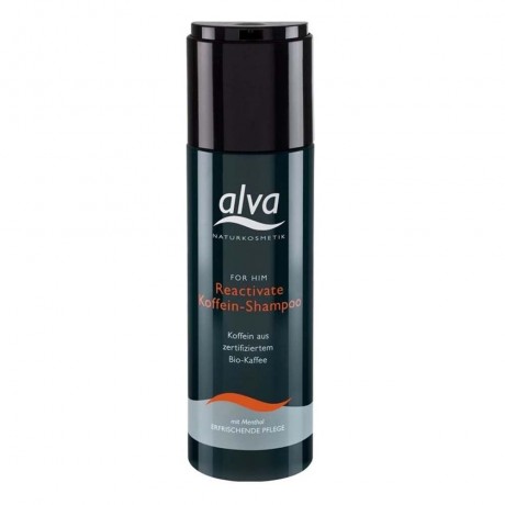 Alva Naturkosmetik FOR HIM Reactivate Koffein Shampoo FOR HIM Восстанавливающий шампунь с кофеином