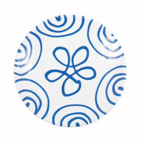 Gmundner Keramik Gmundner Keramik Blaugeflammt Kaffee-/Tee-Untertasse Cup d: 15 cm / h: 2,5 cm Gmundner керамическое блюдце для кофе/чая с синим пламенем Чашка d: 15 см / высота: 2,5 см