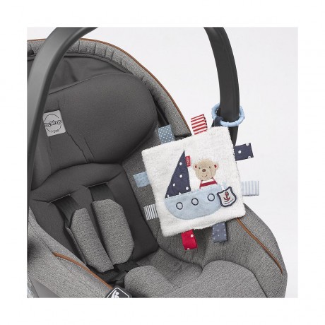 Fehn Knistertuch Teddy mit Ring Тедди из мятой ткани с кольцом