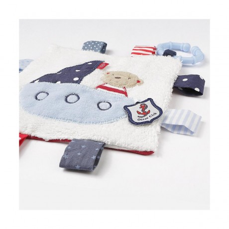 Fehn Knistertuch Teddy mit Ring Тедди из мятой ткани с кольцом