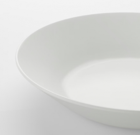 Ikea OFTAST Tiefer Teller, weiss 20 cm, 10st, 003.189.42, Икеа ОФТАСТ Тарелка глубокая, цвет белый, 20 см, 10 штук