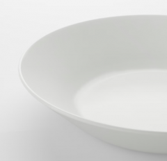 Ikea OFTAST Tiefer Teller, weiss 20 cm, 10st, 003.189.42, Икеа ОФТАСТ Тарелка глубокая, цвет белый, 20 см, 10 штук