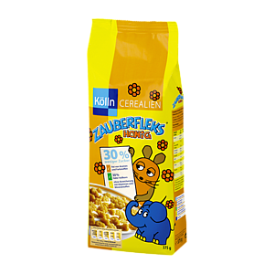 Kölln Zauberfleks Тёмные Хлопья  с медом 375г