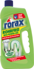 rorax Средство удаления засоров в сантехнике Био-Power-Гель, 1 л