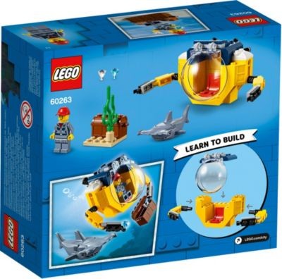 LEGO LEGO City 60263 Mini-U-Boot fur Meeresforscher Мини-подводная лодка «Исследователь океана» LEGO City 60263