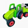 goki Traktor mit Kuh Anhanger Трактор с прицепом для коров