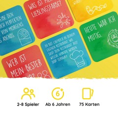 Simon und Jan Erzahlt euch mehr fur Kids Spiel fur Kommunikation  Kreativitat Расскажи о себе больше для детей игра для творчества в общении