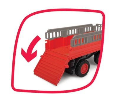 Dickie Toys ABC Massey Ferguson Animal Trailer Прицеп для животных ABC Massey Ferguson
