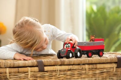 Dickie Toys ABC Massey Ferguson Animal Trailer Прицеп для животных ABC Massey Ferguson