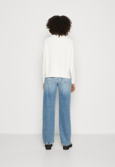 Tommy Hilfiger ZIP SWEATER Jumper ecru СВИТЕР НА МОЛНИИ Джемперы экрю