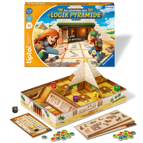 Ravensburger tiptoi Das Geheimnis der Logik-Pyramide tiptoi Секрет логической пирамиды
