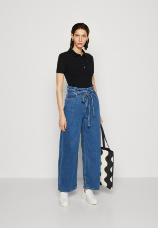 Tommy Hilfiger SLIM 5X2  Polo shirt black SLIM 5X2 Рубашка поло черный