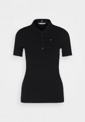 Tommy Hilfiger SLIM 5X2  Polo shirt black SLIM 5X2 Рубашка поло черный