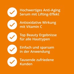 Casida VITAMIN C SERUM+Hyaluron  СЫВОРОТКА С ВИТАМИНОМ С+Гиалурон