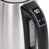 JUNG JUNG Wasserkocher ADLER AD1340 Wasserkocher mit Temperatureinstellung Digital kettle, 1.7 l, 2200 W, Edelstahl Kocher, 1,7 Liter 360° Basis, BPA- Frei, LCD Display Kettle  Чайник JUNG Чайник ADLER AD1340 с цифровым чайником с регулировкой температуры