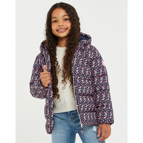 THREADGIRLS Threadgirls Jacke Girls Printed Puffer Jacket Celine Winterjacken MiniW Threadgirls Jacket Пуховик с принтом для девочек Celine Winterjacken MiniW