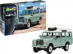 Revell Land Rover Series III LWB station wagon 1:24 Универсал Land Rover Series III LWB 1:24