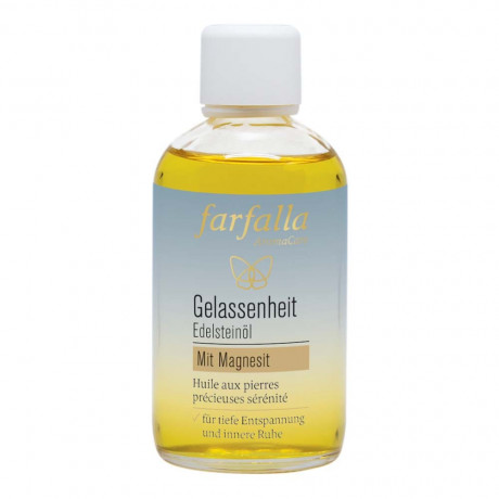 Farfalla Edelsteinol Gelassenheit mit Magnesit 100ml Gem Oil Безмятежность с магнезитом 100мл