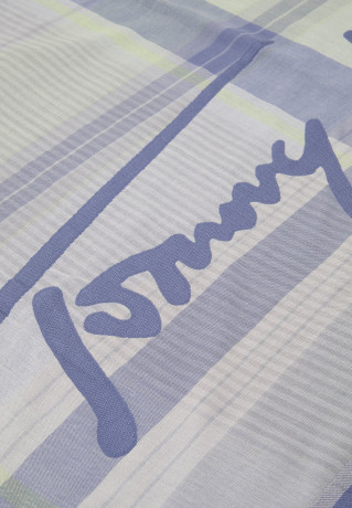 Tommy Hilfiger ICONIC POP FILE COUPE Foulard blue madras ICONIC POP FILE COUPE платок синий мадрас