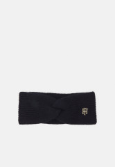 Tommy Hilfiger TIMELESS HEADBAND Ear warmers space blue ПОВЯЗКА TIMELESS Грелки для ушей космический синий